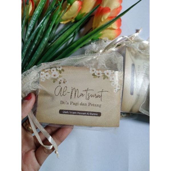 Souvneir Almatsurat / Al Matsurat / Dzikir Pagi Petang Custom Kemas Tile