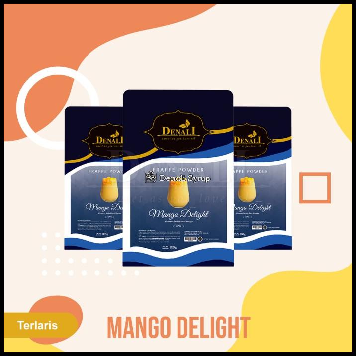 

Denali Powder Mango Delight 800 Gr | Bubuk Minuman Mango Delight 800G