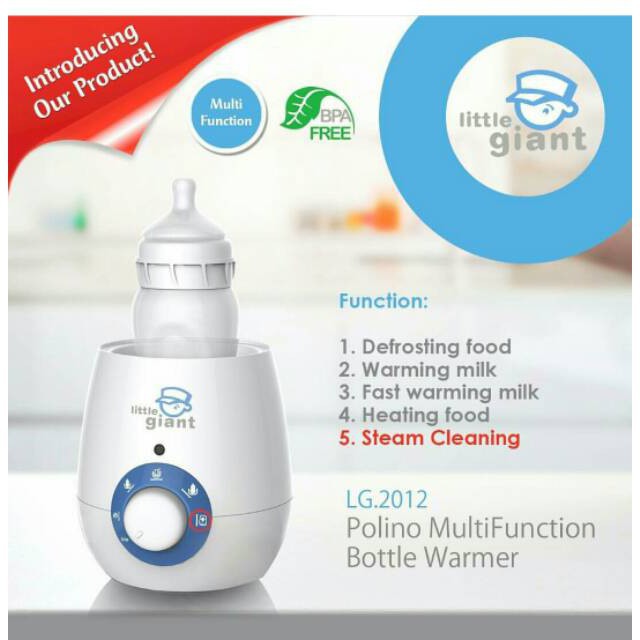 Little Giant LG2012 POLINO Multifunction Bottle Warmer | Alat Penghangat Susu