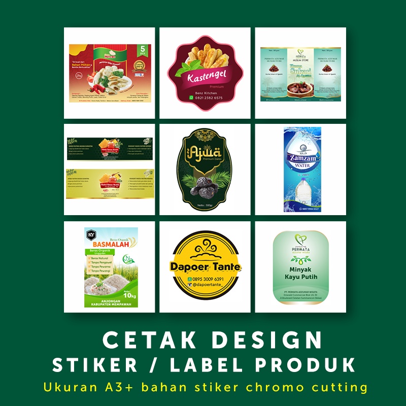 

STIKER LABEL KEMASAN CUSTOM