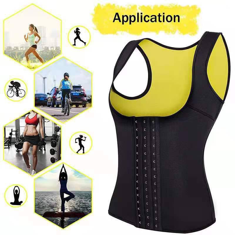 ASK KORSET BAJU GYM WANITA HOT SHAPER KORSET NEOTEX PELANGSING PENGECIL PERUT BUNCIT KS05