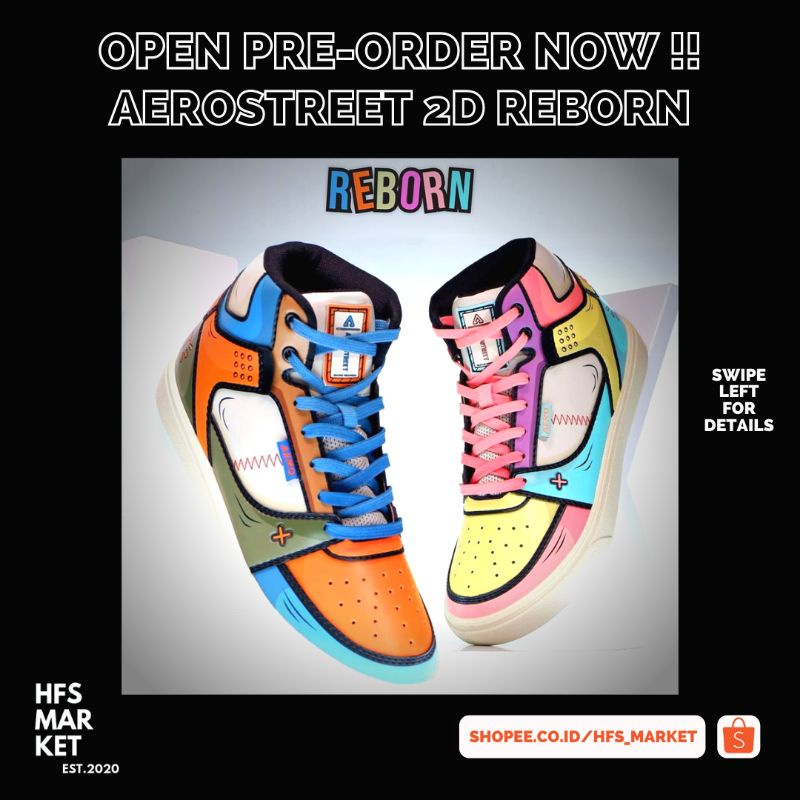 [100%ORIGINAL] AEROSTREET 2D REBORN - HOOPS SERIES / BRAND NEW IN BOX