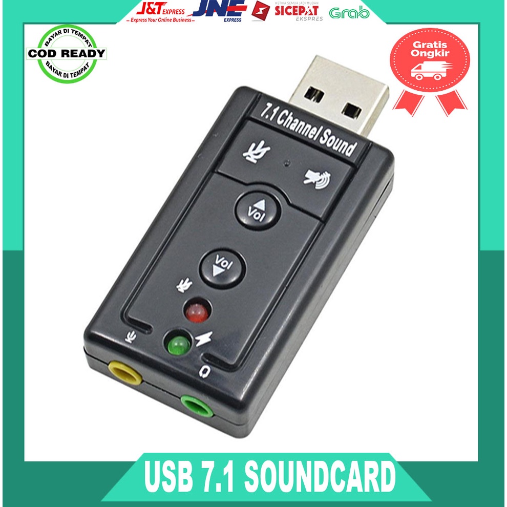 USB External SoundCard 7.1 / Sound Card USB