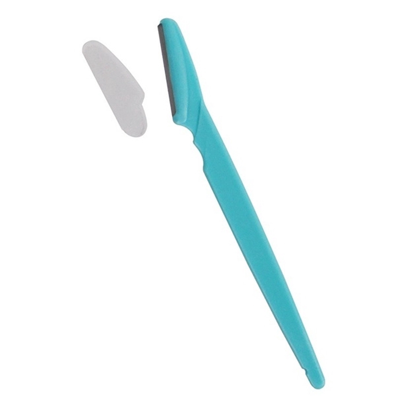 6pcs/set Portable Alis Trimmer Handhold Aman Pisau Membentuk Alat Kit Tanpa Sakit Penghilang Rambut Wajah Cukur