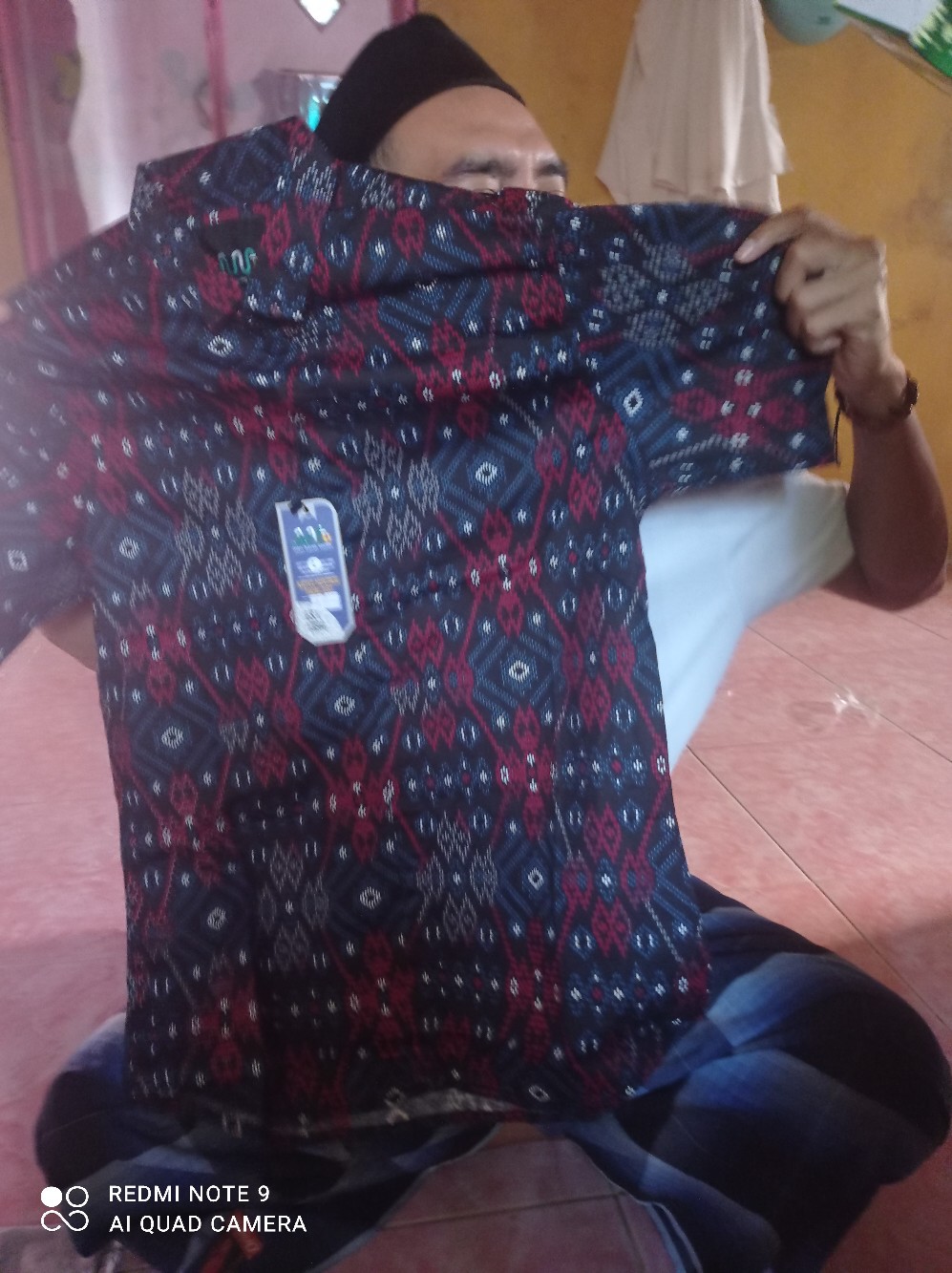 Babedo Kemeja Batik Pria Slim Fit Lengan Pendek Matt Cotton Stretch Premium Batik Seragam