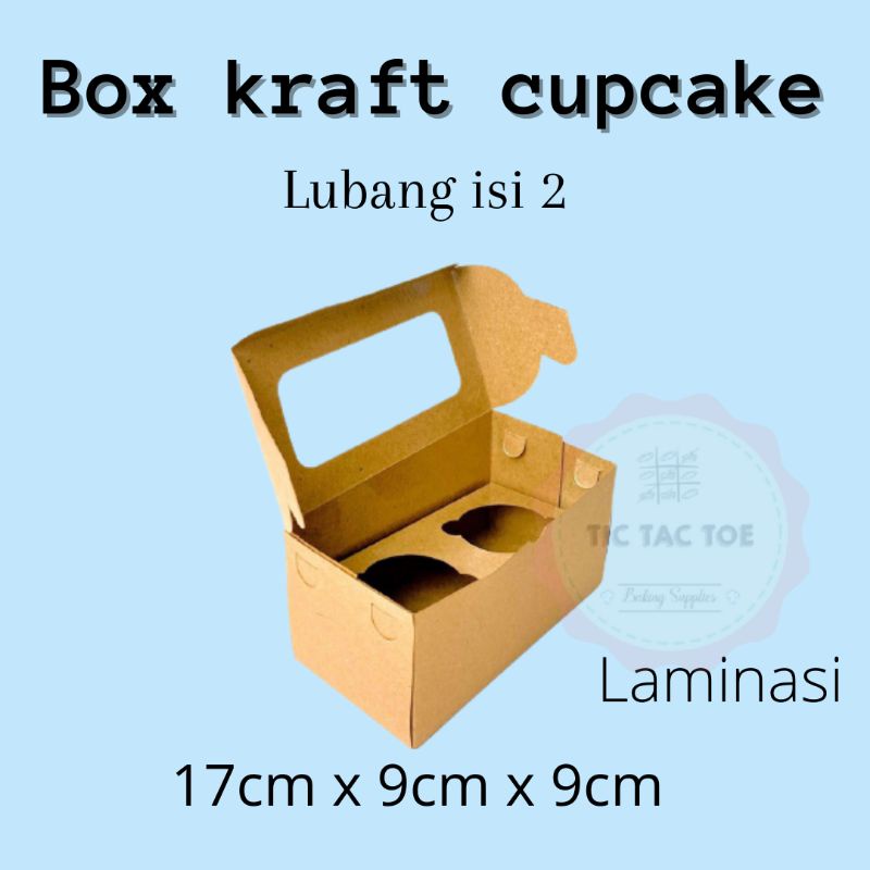 dos cupcake coklat box cupcake coklat box cupcake packaging cupcake packaging cupcake isi2(isi10pcs)