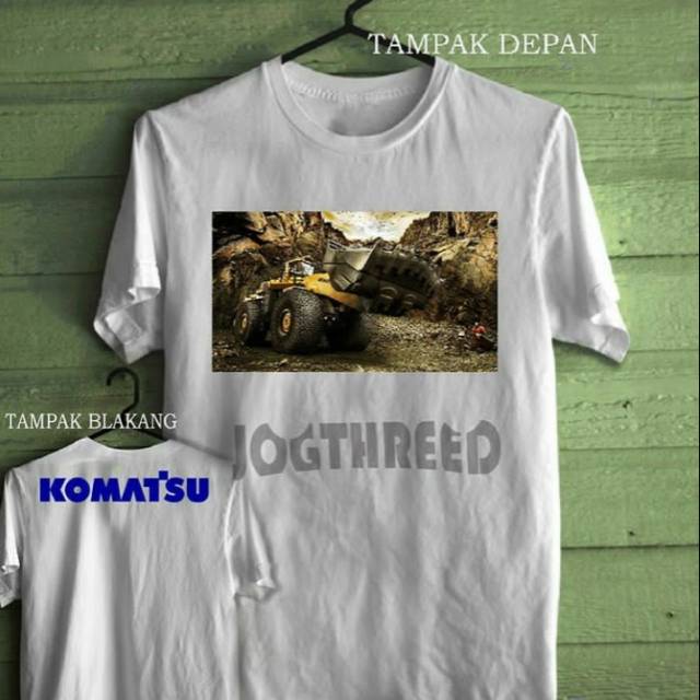 KAOS 3DIMENSI KOMATSU