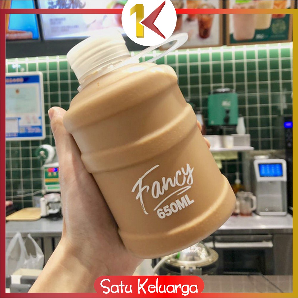 SK-C307 Botol Minum Bentuk Galon 650ml / Galon Mini Anak / Botol Air Minum Plastik Unik BPA FREE / Kids Water Bottle-5