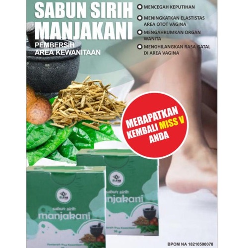 SABUN SIRIH MANJAKANI ALEYA | Sabun Kewanitaan Miss V BPOM NA18210500078