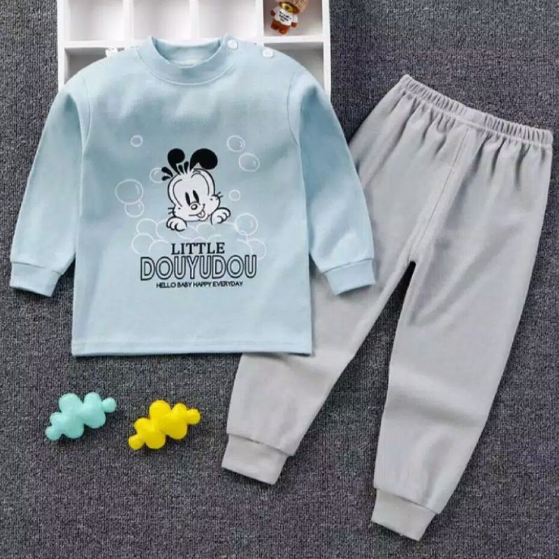 Baju tidur anak import/piyama anak import/setelan anak