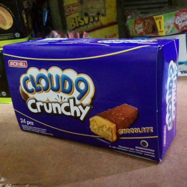 

Order--cloud9 crunchy chocolate coklat cloud 9 1pack isi 24pcs