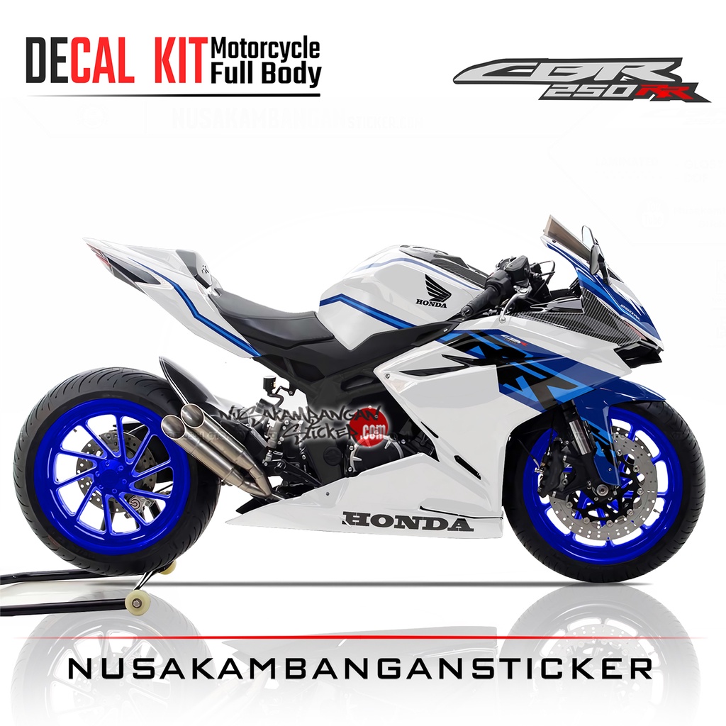 Stiker CBR 250 RR – TRICOLOR BIRU