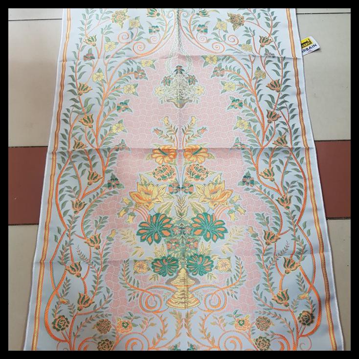 TERMURAH SAJADAH TURKIYE ARBAIN,HANDMADE - NAVY 