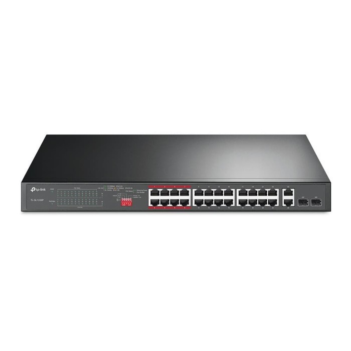 TP-Link TL-SL1226P 24Port 10/100Mbps 2Port Gigabit Unmanage PoE Switch