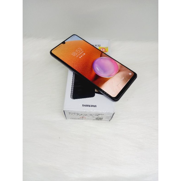 Samsung galaxy a32 rom128gb Ram6gb hp handphone second seken bekas murah lengkap-1