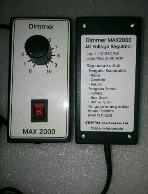 Dimmer MAX 2000 Watt /dimmer 2000W AC Voltage Regulator