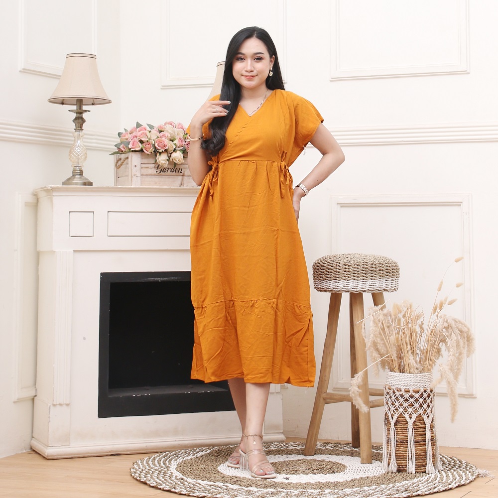 DASTER KIMONO POLOS | DASTER MOTIF SULTAN MANOHARA || DRESS||-kimono kunyit