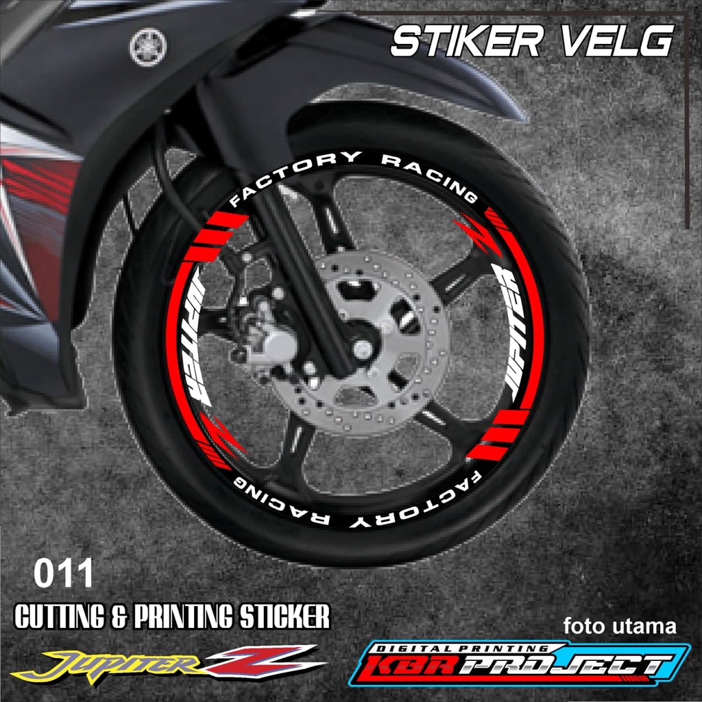 Jual Stiker Velg JUPITER Z - Stikter Velg Variasi List Yamaha JUPITER Z