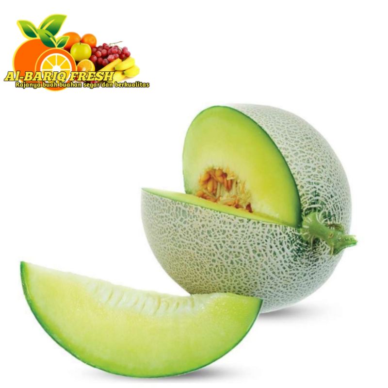 

BUAH MELON MADU MELON SKY HONEYDEW SUPER MANIS BESAR SEGAR MURAH HARGA PER PCS ISI BERAT 1.5-2 KG