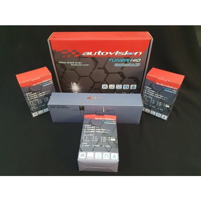 HID Tuner H4 6000K Autovision