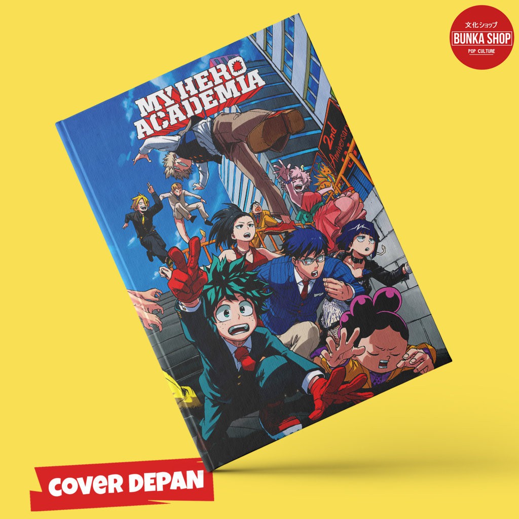 

Note Book Hardcovper Anime Boku no Hero Academia Ukuran A5 Buku Tulis Catatan Agenda Planner Jurnal Notebook Gift Couple