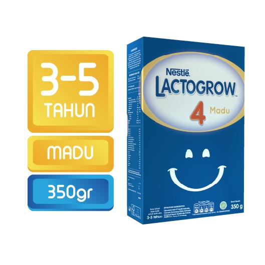 Lactogrow 4 Madu 350 Gr Box 350 750