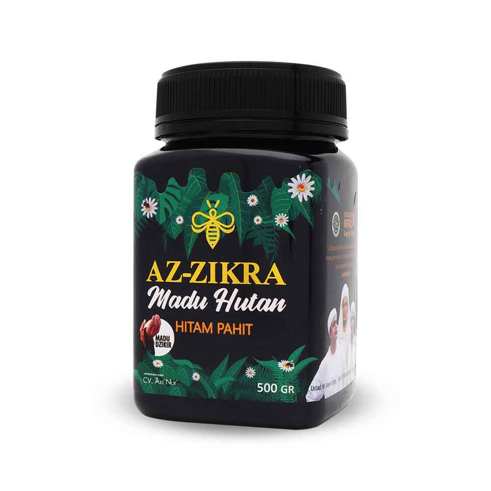 

Madu Azikra Hutan Hitam Pahit 500gr