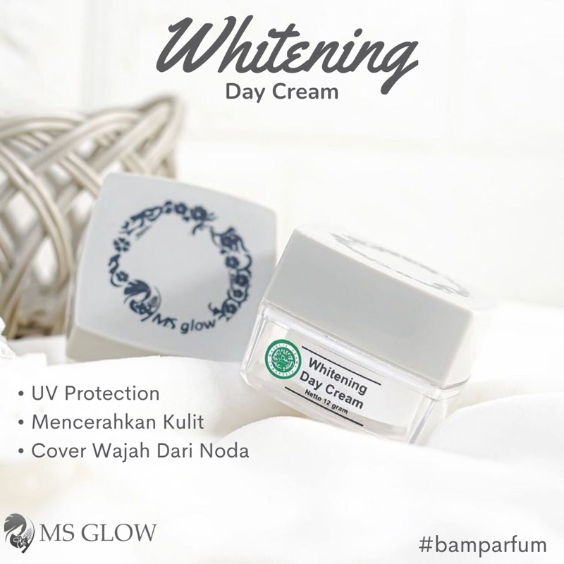 MS Glow Day Cream BB Cream Acne Cica Cream Daily Cream Sunwhite Sunglow Krim Siang