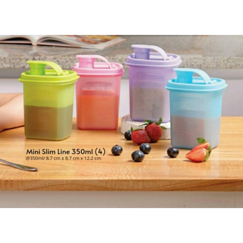 Mini Slim Line Tupperware 350