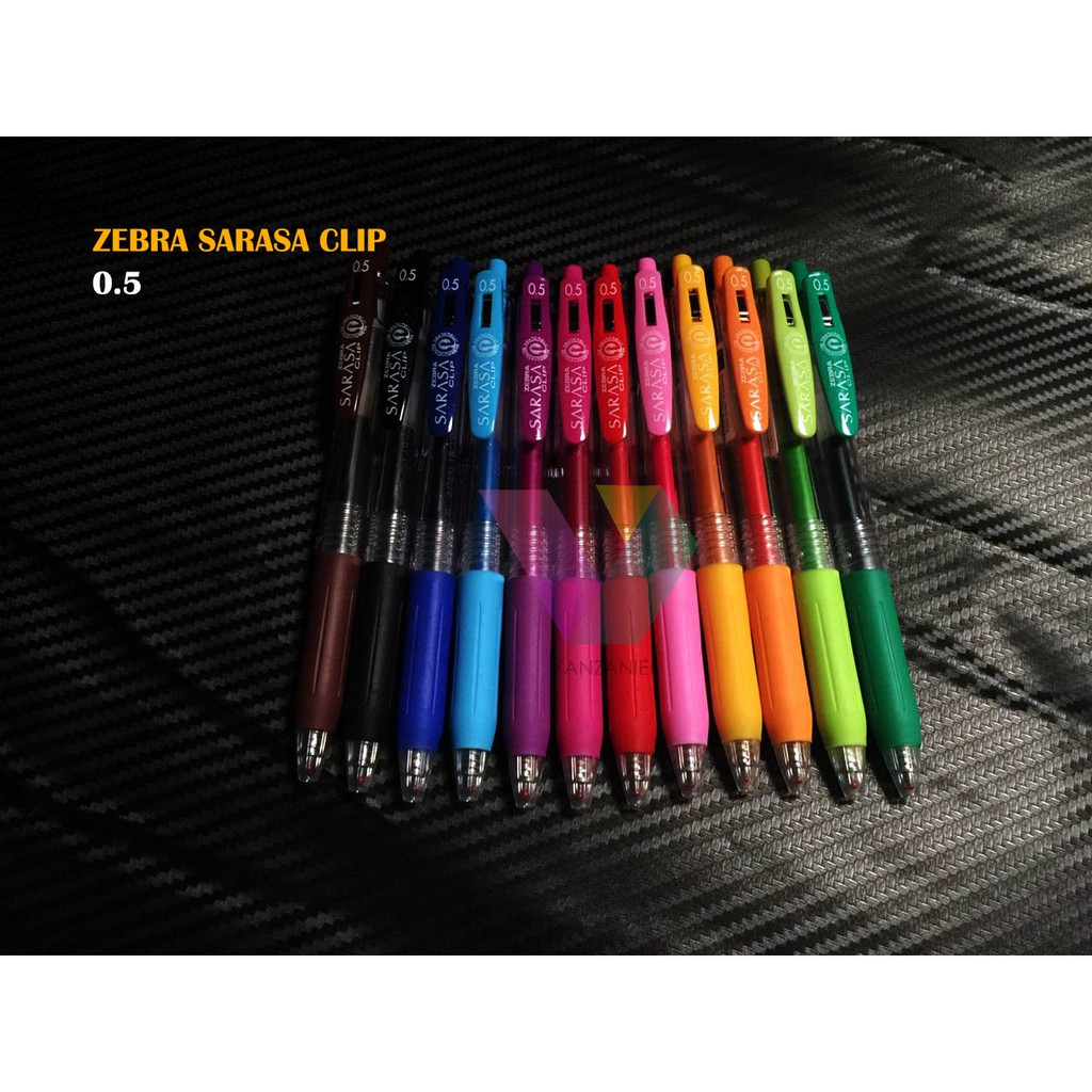 

Zebra Sarasa Clip Japan 0.5mm | Pulpen Gel Sarasa | Pulpen Sarasa 0,5