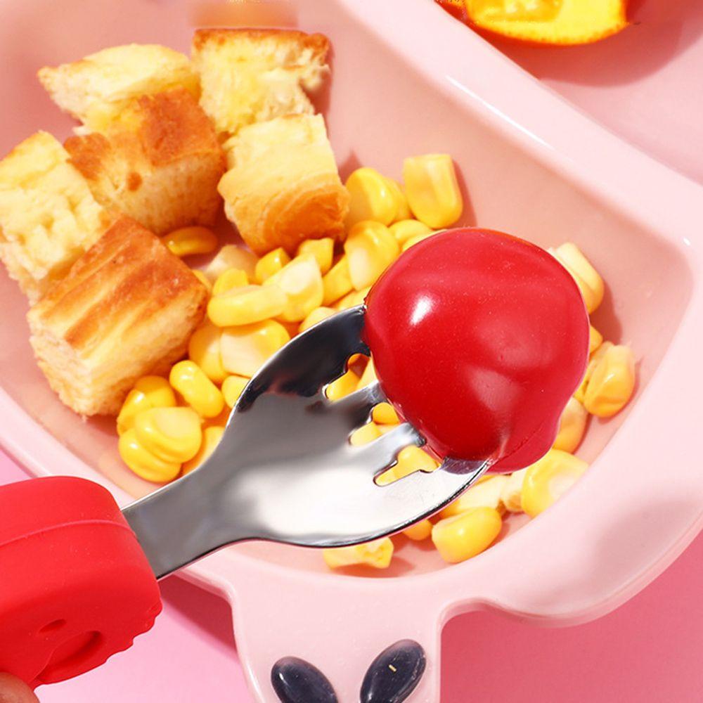 Preva Baby Gadgets Baby Food Feeding Spoon Fork Set Alat Makan Anak Peralatan Makan