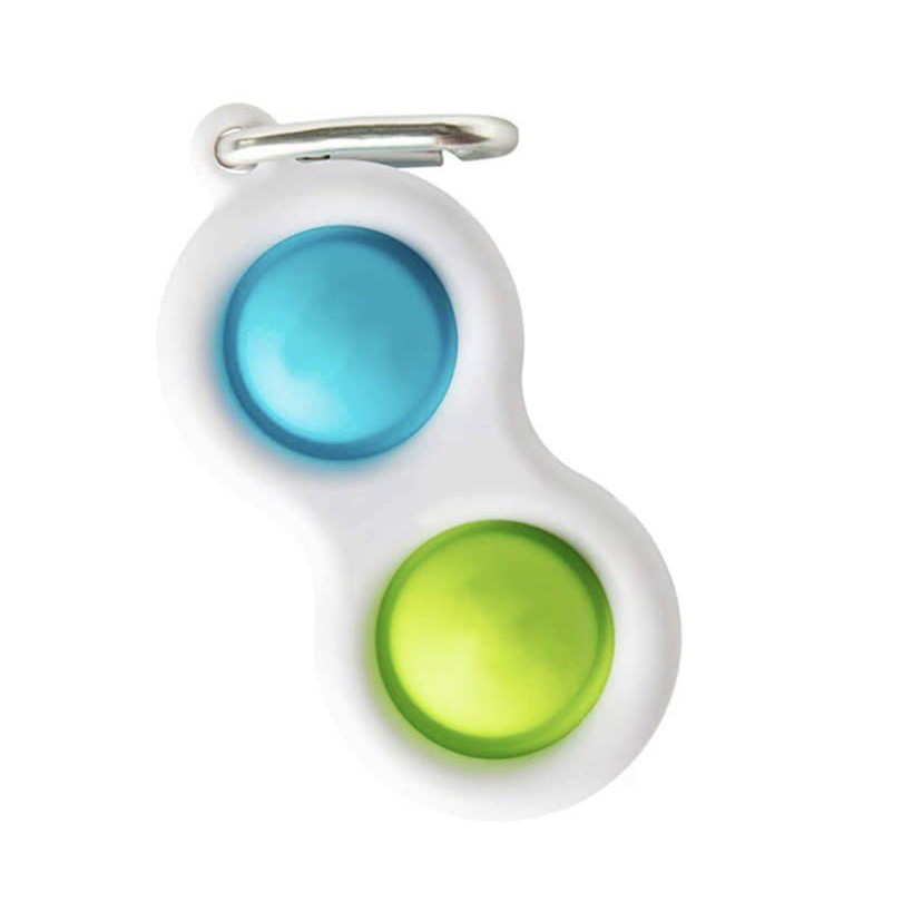 Simple Dimple Simpl Dimpl Fidget Sensory Tik Tok Tiktok Toy Pop It Its-Blue Green