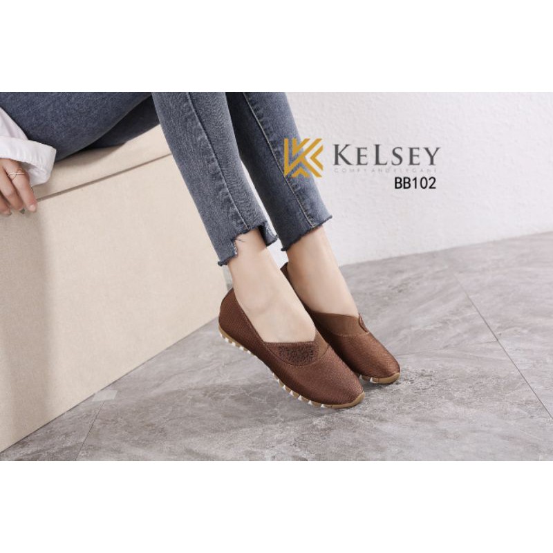 Kelsey Sepatu Slip On Wanita BB102