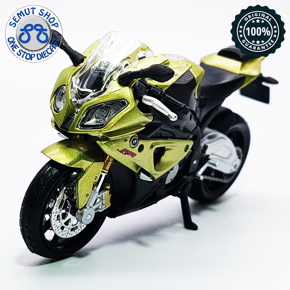 Maisto BMW S1000RR Miniatur Diecast Motor Sport BMW S1000rr Skala 1:18