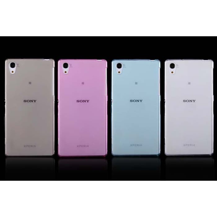 Sony Xperia Z3 Big / Z3 Dual UltraThin TPU Case / Casing / Shield  - Putih