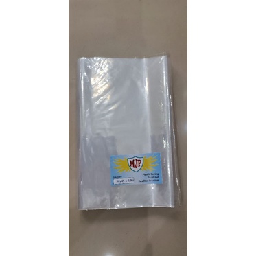 Plastik pp bening merk MJP Tebal 0.06 Uk.30x40 30x45 30x60