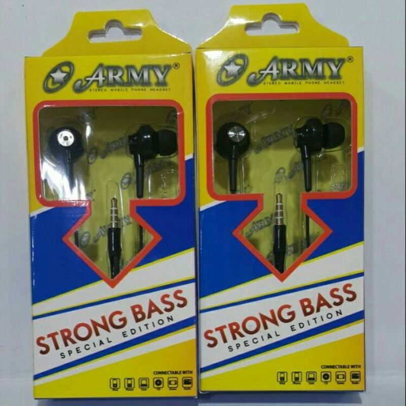 headset army strong bass