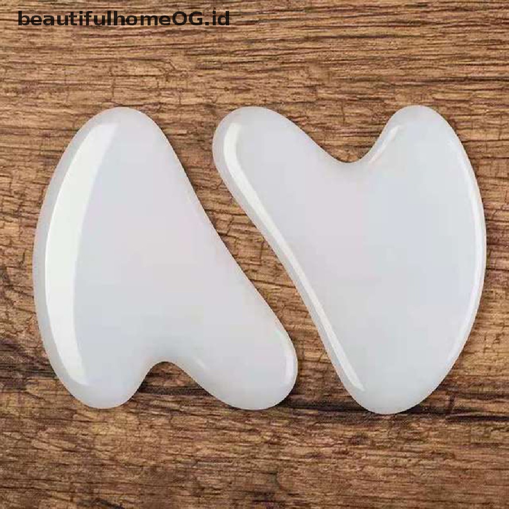Roller Pijat Gua Sha Bahan Giok Anti Penuaan