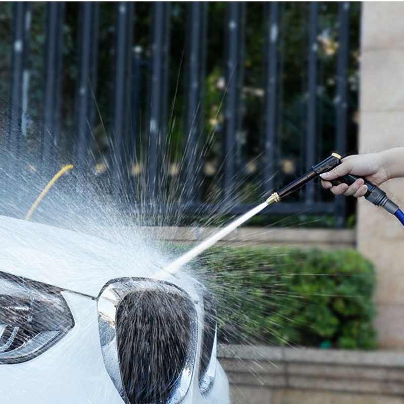 Kepala Spray Gun Air Tekanan Tinggi Untuk Mencuci Mobil / Menyiram Tanaman