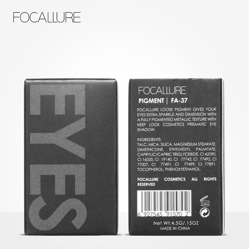 Focallure Loose Pigment Glitter Eyeshadow Focallure Eyeshadow Glitter Focallure Liquid Eyeshadow Focallure