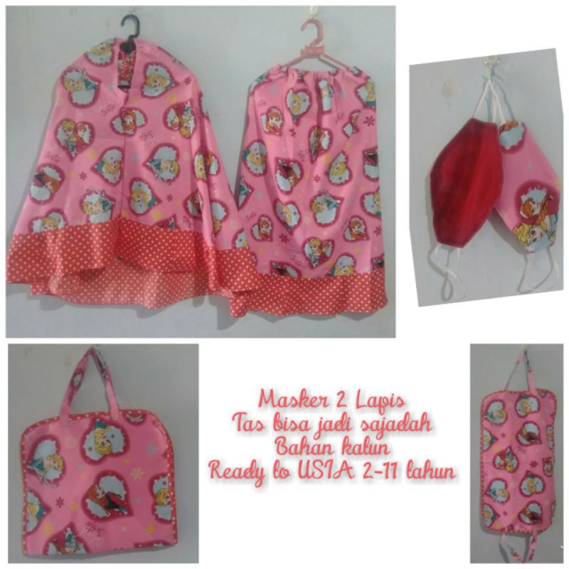 Mukena anak karakter Frozen