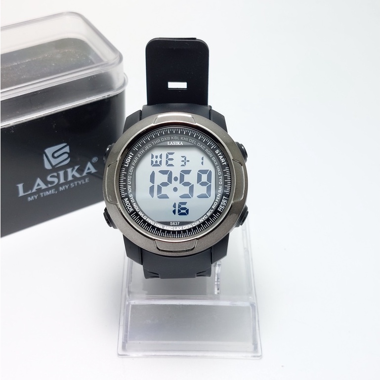 [NEW] Jam Tangan Anti Air | Jam Tangan Digital Diameter Body 5 cm LASIKA Type 637