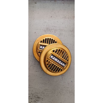 sepasang cover klakson binter merzy gold