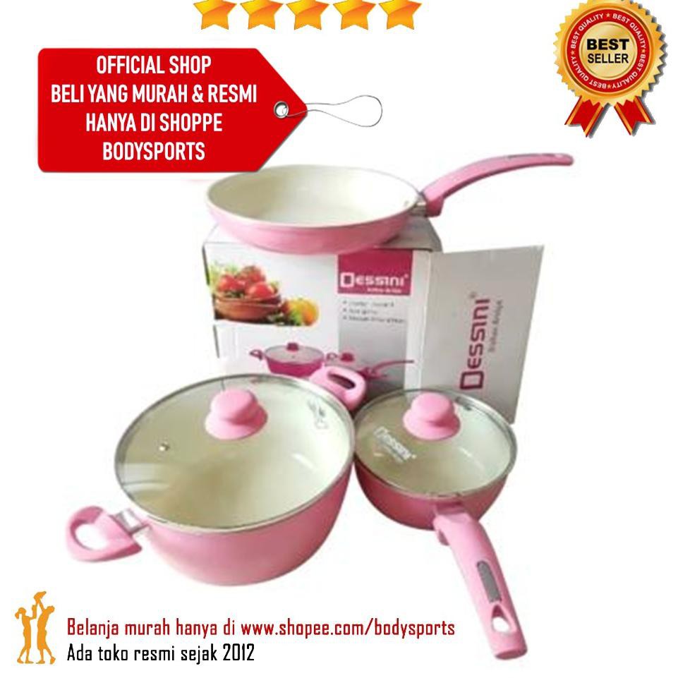 KODE 3W903 PANCI  CERAMIC SET 5 PC DESSINI  Desini KERAMIK  