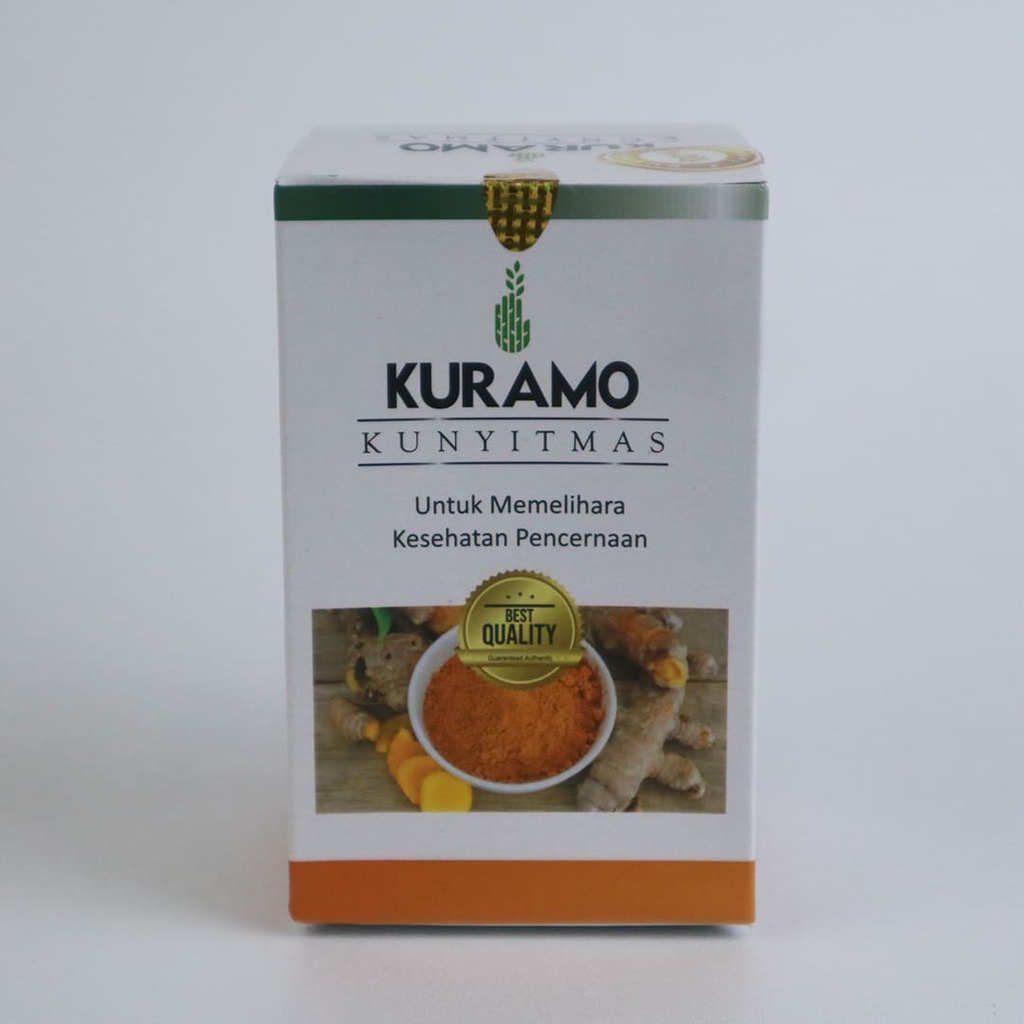 

Serbuk Kunyit Mas Tanpa Gula Teh Jamu Herbal Kuramo 100gr Obat Sembelit Gerd Asam Lambung Kembung