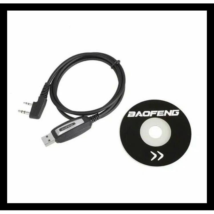 100% TERJAMIN CD DRIVER DAN KABEL DATA HT BAOFENG 100% TERJAMIN