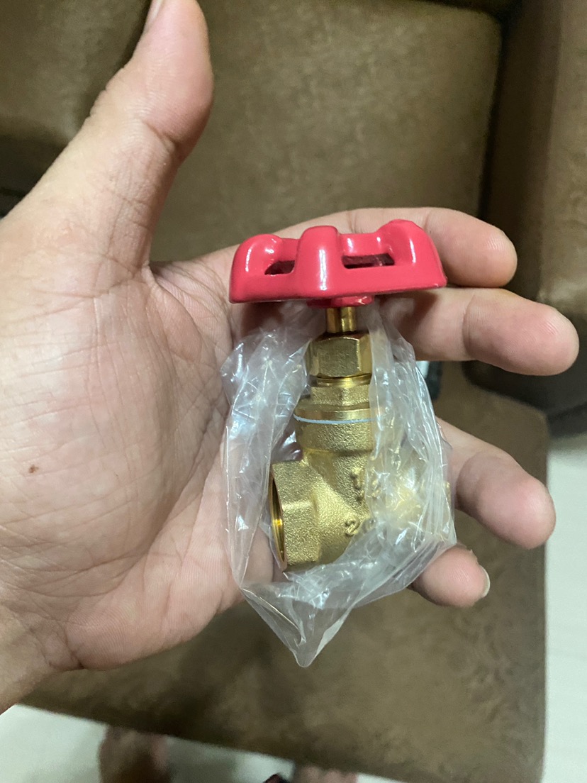 Kuningan Gate Valve 1/2 Inch Drat Stop Kran Isuzu