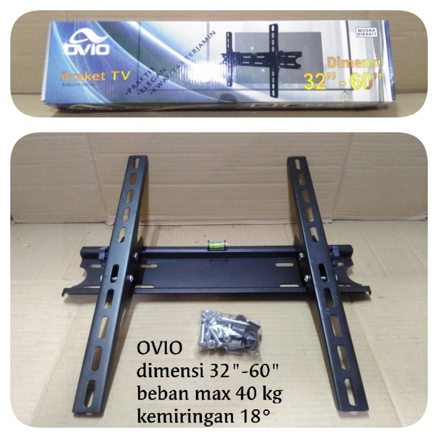 BRACKET TV LCD OVIO 32 IN - 60 IN MAX 40 KG