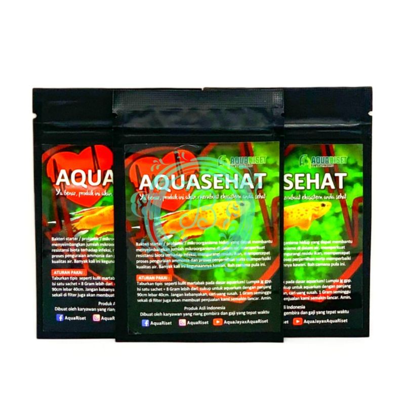 

Aqua Sehat/bacteri stater/rumah bakteri