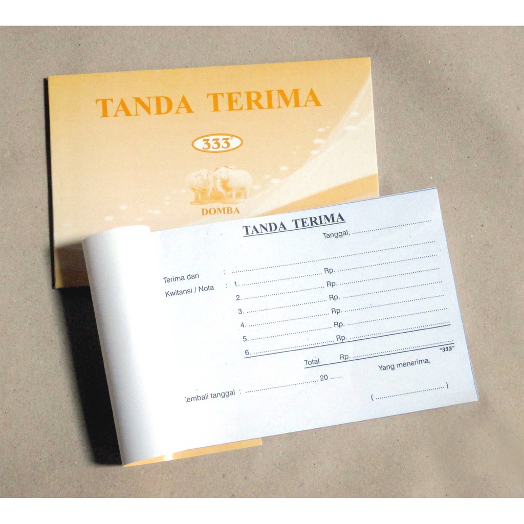 

TANDA TERIMA RUPIAH NCR 2PLY
